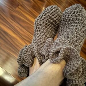 Crochet socks